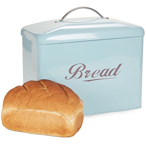 Andrew James Huche à Pain Vintage Andrew James - Bleu Poudre - Garantie 2 Ans code EAN 5060146068734 