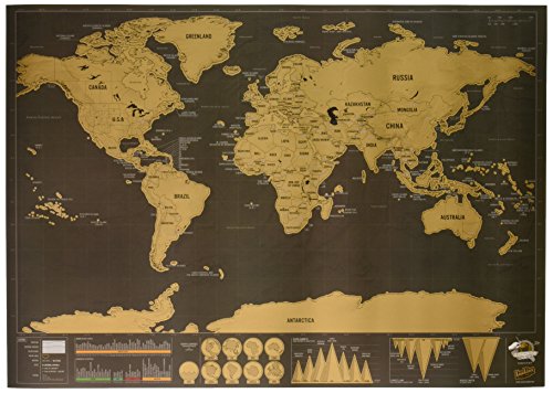 Luksdt carte à gratter de luxe mondiale personn...