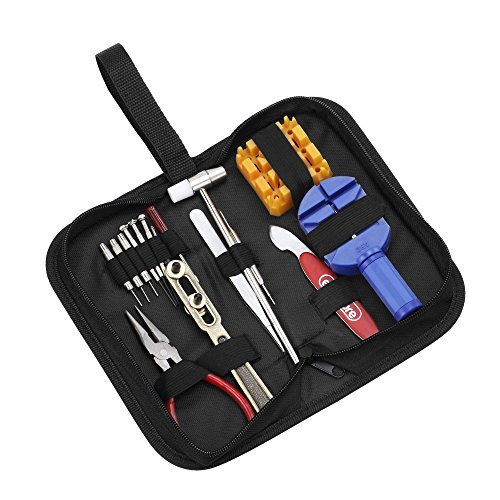 Kit de réparation horloger de 16 pièces