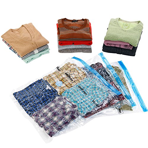 VonHaus 12 sacs de rangement sous vide 50 x 85 cm