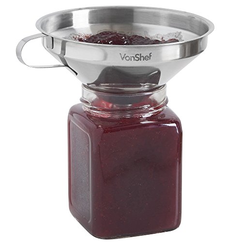 Entonnoir à confiture - acier inoxydable