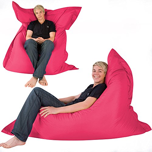 Hi-BagZ Outdoor Pouf d'extérieur géant étanche Rose 5060161116205 Hi-BagZ®