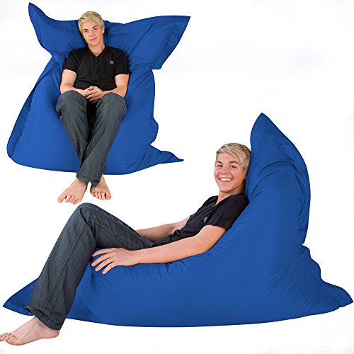Hi-BagZ Pouf géant d'extérieur 4 positions 100 % imperméable Bleu 5060161116229 Hi-BagZ®