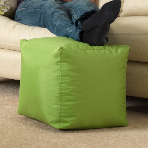 Bean Bag Bazaar Bar B CUBE Pouf Tabouret Vert c...