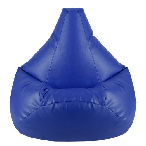 Hi-BagZ Gaming Beanbag Pouf poire en similicuir bleu Fauteuil pouf 5060161119848 Hi-BagZ®