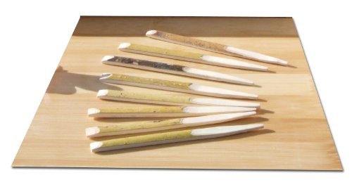 Lot de 100 brochettes à apéritif Kuromoji en sa...