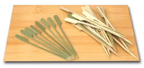 Lot de 100 brochettes à apéritif en bambou 9 cm