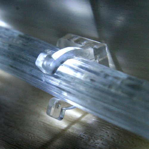 Lot de 10 Clips de Fixation Pour Cordons Lumine...