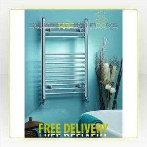 Radiateur sèche-serviettes rad chromé 300 mm x ...