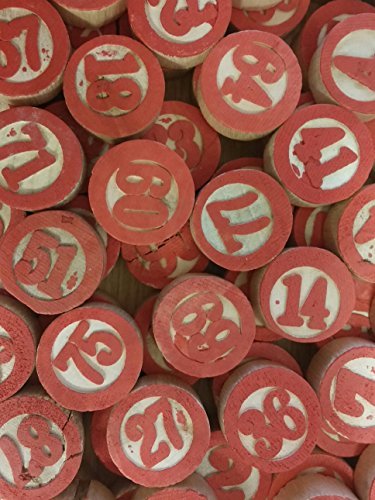 Jetons de lotto en bois