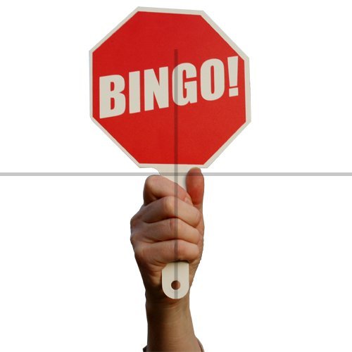 Bingo Panneau d'arrêt