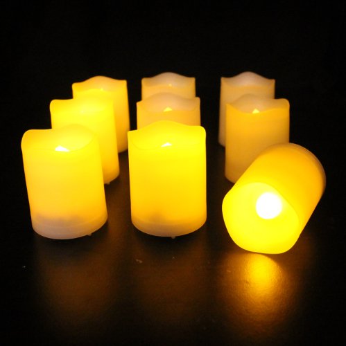 Mooncandles - 9 indoor and outdoor votive candl...