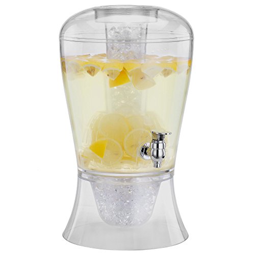 Distributeur de boisson avec infuseur et bac gl...