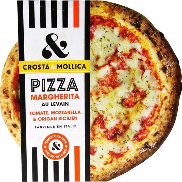 CROSTA & MOLLICA Pizza surgelée code EAN 5060198644634 