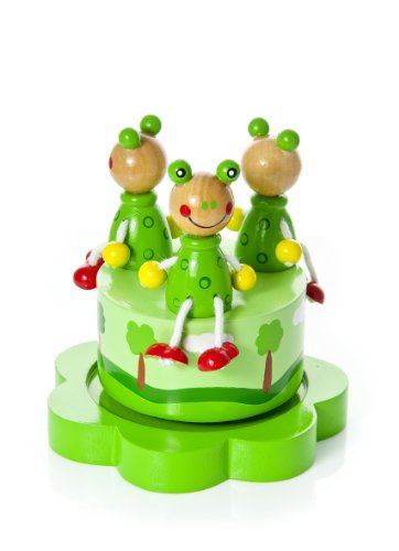 Boîte à musique en bois petite grenouille verte 5060201995401 Mousehouse Gifts Boîte à musique en bois petite grenouille verte 5060201995401 Mousehouse Gifts