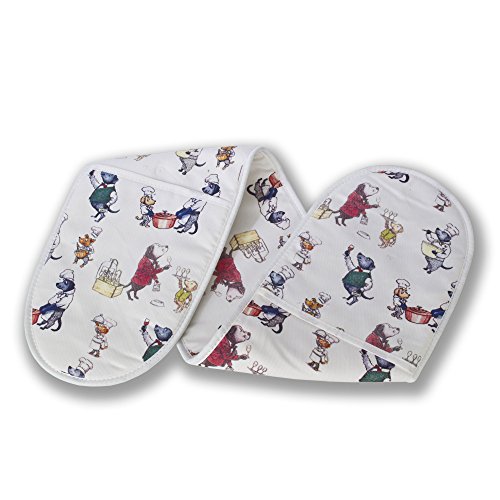 Cartoon chien thème gant double pour four 5060226119660 Bryn Parry