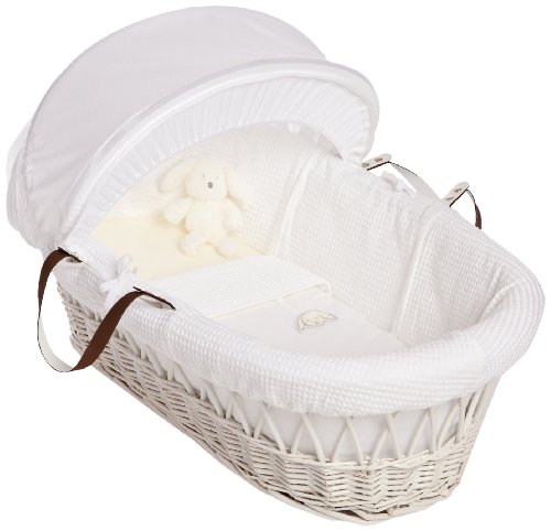 Izziwotnot - couffin en osier white gift - osier blanc code EAN 5060229211972 