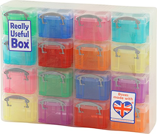 Archives 2000 Ruos16 cs tp boîte de stockage carré 16 unités transparent code EAN 5060231633885 