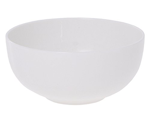 Bol à sucre ouvert en porcelaine fine blanc