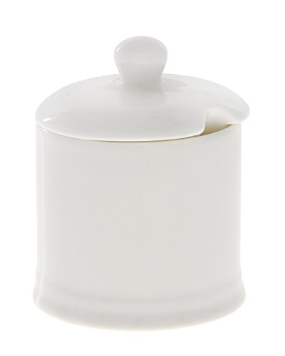Bouton d'or Porcelaine Fine Bone Pot à confiture Blanc Petit format 5060234805241 Buttercup China