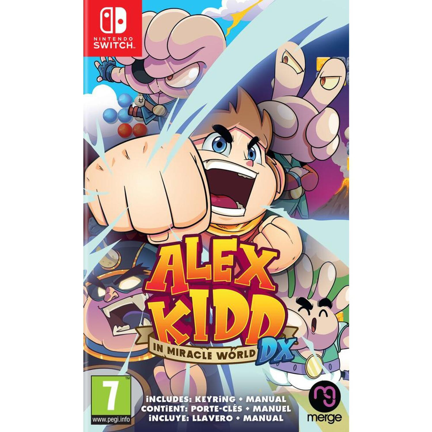 Jeu vidéo switch alex kidd in miracle world dx