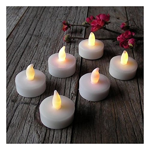 12 mini bougies scintillantes à led de décoration