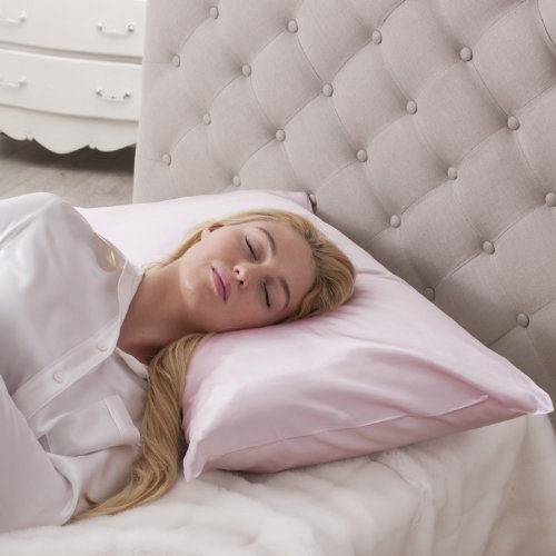 Jasmine Silk Taie d'oreiller en soie 19 MM Char...