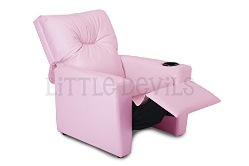 Fauteuil Enfant Inclinable Jeu Cuir PU Simili C...