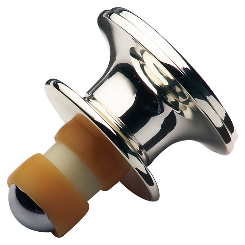 Bouchon à vin au style actuel, en plaqué argent