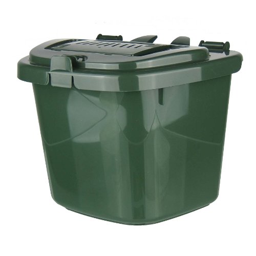 Bac de recyclage de compost aéré pour cuisine vert 5 l 5060302630805 All-Green