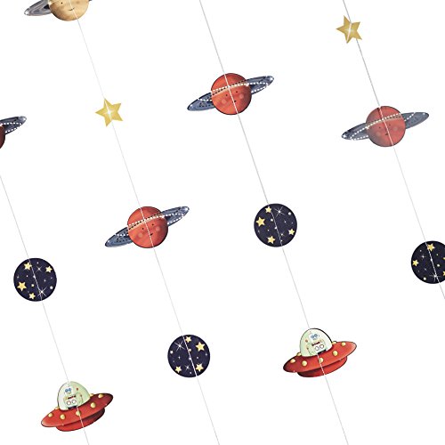 Ginger Ray Toile de Fond Décoration de Fête Espace Ginger Ray, Planètes & Robot Enfant - Espace Aventure code EAN 5060303702969 