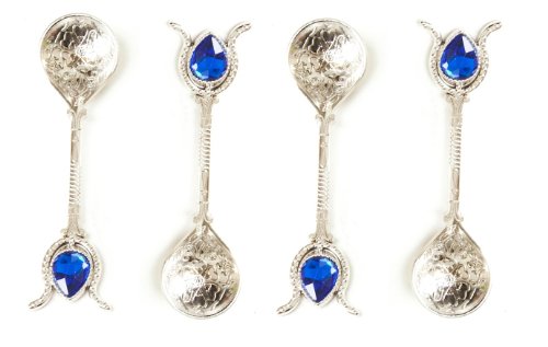 Fait main cuivre Turc Ottoman Cuillères Coffret...