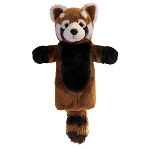 - long-sleeved glove puppets - red panda