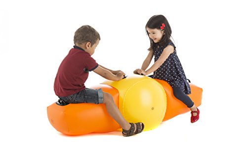 - kap448 - balançoire pour enfants - orange