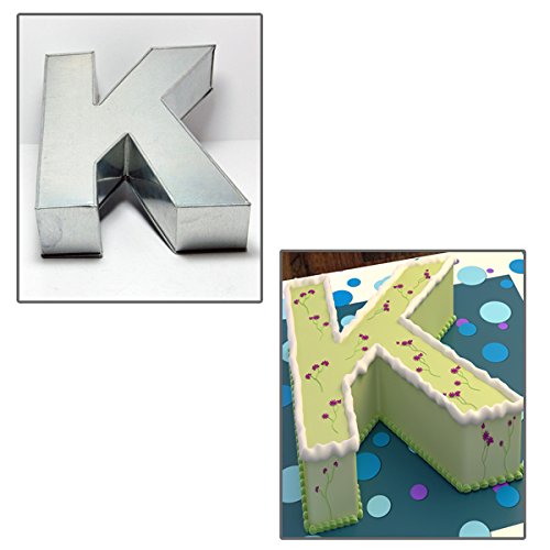 14 ALPHABET K BIRTHDAY WEDDING ANIVERSARY CAKE TIN by The Cakes World 5060315531496 The Cakes World 14 ALPHABET K BIRTHDAY WEDDING ANIVERSARY CAKE TIN by The Cakes World 5060315531496 The Cakes World