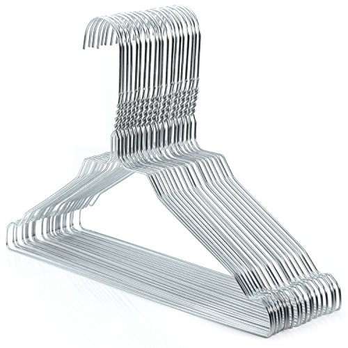 Lot de 100 cintres en métal pour vêtements enfant