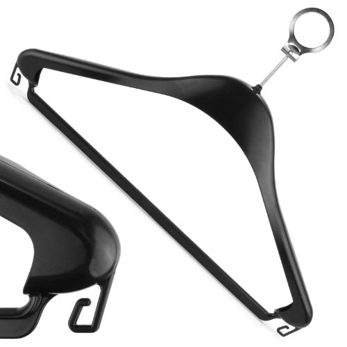 Lot de 20 cintres hôtel en plastique + anneaux ...