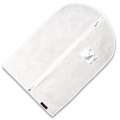 Lot de 3 housses zippées de protection pour vêt...