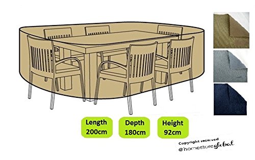 Moyen housse de protection pour salon de jardin...