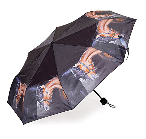 Old Friends Cheval - Mini parapluie pliable de ...