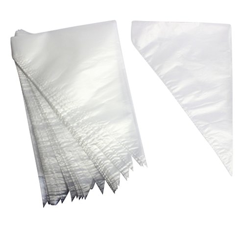 100 moyennes poches pâtissières en plastique je...
