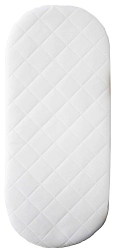 Baby Best Buys Suzy® en microfibre hypoallergénique pour landau nacelle Matelas 74 x 30 x 3 cm d'épaisseur en forme de ovale à installer la nacelle iCandy principal code EAN 5060350130302 