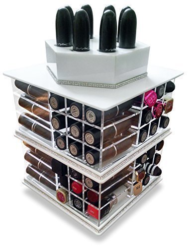 En acrylique Transparent/Rouge Rotatif Rotation...