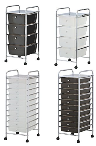 VonHaus : Magnifique chariot de rangement de 4 ...