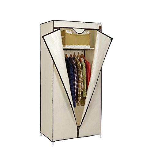 VonHaus Armoire à Rangement Simple Toile Pender...