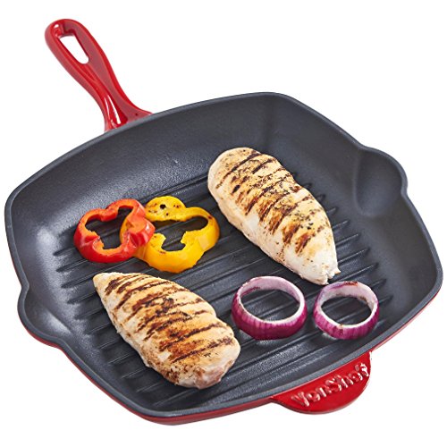 26cm poêle à griller carrée - adaptée à tout ty...