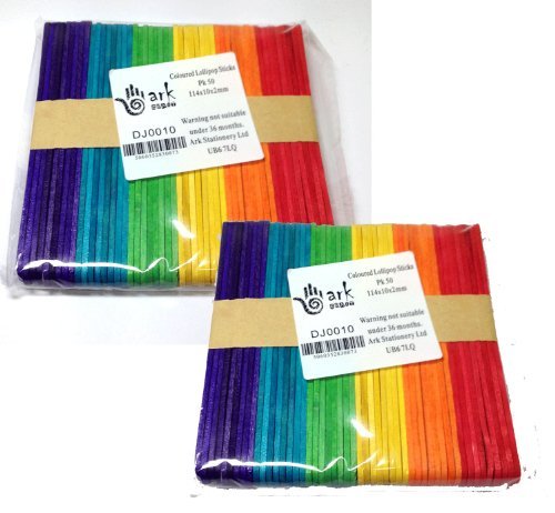 Baguettes pour bricolage 2 x 50 (naturel ou de ...