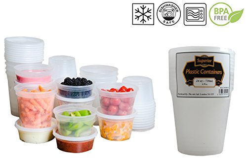 En plastique rond Passe au micro-ondes au congé...