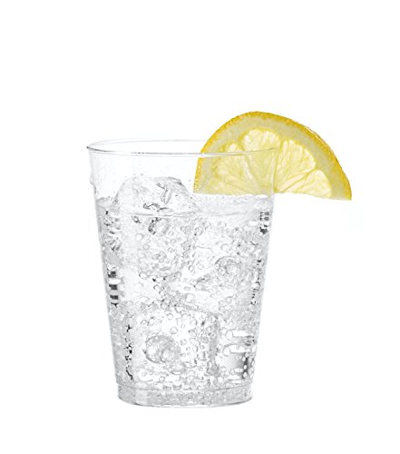 Embellish Embellir cristal en plastique rigide transparent 200 g Parti Gobelets/Tasses, claire, 40 Pcs 5060357999179 (5060357999179)