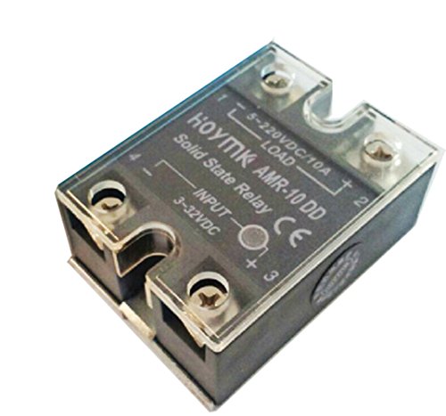 Hoymk Amr-10dd dc-dc 10a 3-32v fait dc à 5-220v dc amr 10dd monophasé solid state relay code EAN 5060362677574 